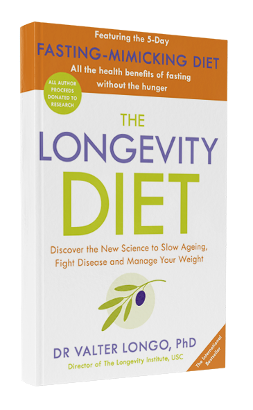 Book cover of The Longevity Diet by Valter Longo